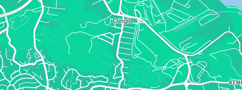 Map showing the location of Burgos Plumbing Pty Ltd in Cringila, NSW 2502