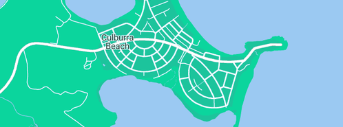 Map showing the location of Flow Plumbing in Culburra Beach, NSW 2540