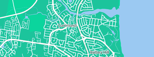 Map showing the location of Great Plumbing Solutions in Currimundi, QLD 4551