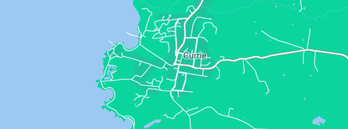 Map showing the location of D & T Reed Plumbing Contractors in Currie, TAS 7256