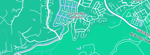 Map showing the location of Craig McGauley Plumbing in Currumbin Waters, QLD 4223