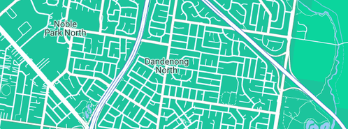 Map showing the location of Around the Clock Plumbing & Maintenance in Dandenong North, VIC 3175