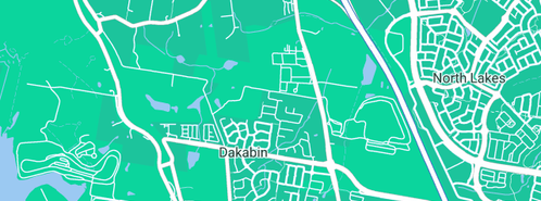 Map showing the location of Drainage Repairs Dakabin in Dakabin, QLD 4503