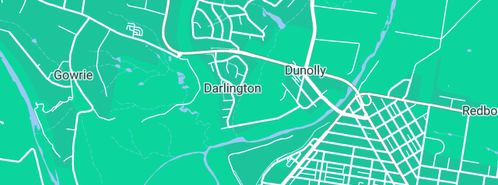 Map showing the location of allans Plumbing in Darlington, NSW 2330