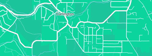 Map showing the location of Martin in Darlington, WA 6070