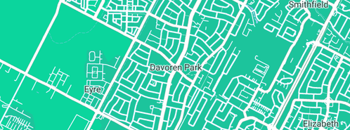 Map showing the location of In Loo Plumbing in Davoren Park, SA 5113