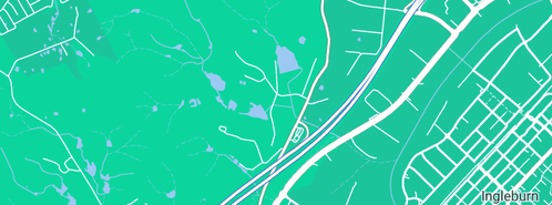 Map showing the location of AGL ThermoHydraulics Services in Denham Court, NSW 2565