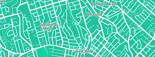 Map showing the location of Collis P & M & Sons Plumbers in Denistone, NSW 2114