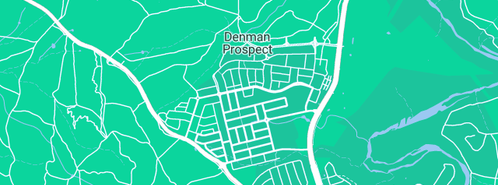 Map showing the location of Mr Splash Plumbing - ACT Canberra in Denman Prospect, ACT 2611