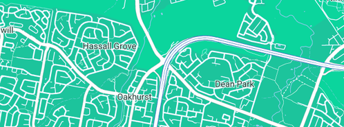 Map showing the location of The Plumbing Effect in Dean Park, NSW 2761