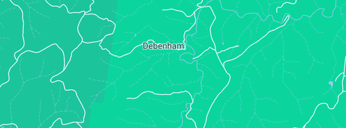 Map showing the location of Eco Pumbing Professionals in Debenham, NSW 2446