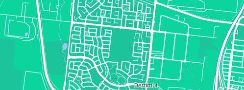 Map showing the location of Meridian Essential Pty Ltd in Derrimut, VIC 3030