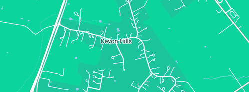 Map showing the location of Gavin Love Plumbing & Gasfitting in Devon Hills, TAS 7300