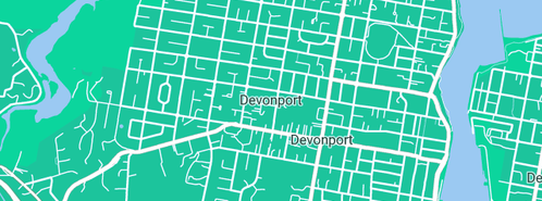 Map showing the location of Rapid Gas in Devonport, TAS 7310