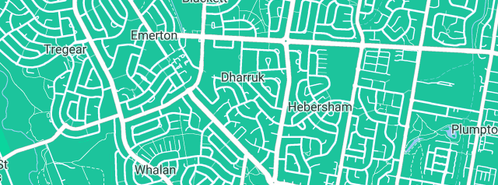 Map showing the location of Joshua's Plumbing in Dharruk, NSW 2770