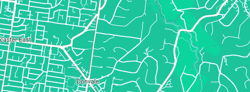 Map showing the location of Andrew S Clark in Donvale, VIC 3111