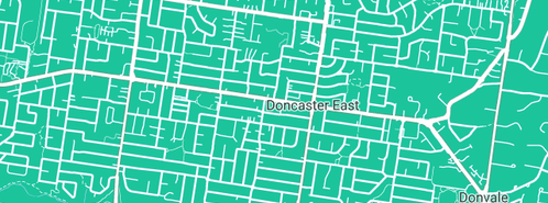 Map showing the location of MGV Plumbing Services in Doncaster Heights, VIC 3109