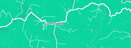 Map showing the location of Luke Paul Christensen Fencing in Dorroughby, NSW 2480