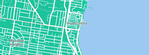 Map showing the location of Pivot City Plumbing in Drumcondra, VIC 3215