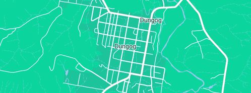 Map showing the location of Campbell D J in Dungog, NSW 2420