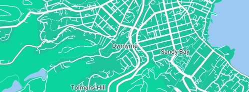 Map showing the location of Shepperd P.A in Dynnyrne, TAS 7005