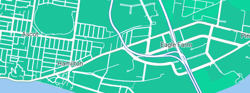 Map showing the location of Phoenix Plastics Pty Ltd in Eagle Farm, QLD 4009