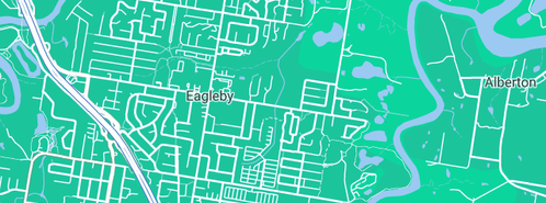 Map showing the location of Michael Davie Plumbing Pty Ltd in Eagleby, QLD 4207