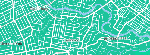 Map showing the location of argus hydraulic services in Earlwood, NSW 2206