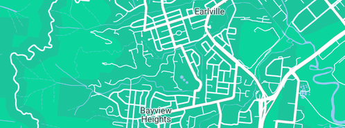 Map showing the location of Cairns Leaks & Drains in Earlville, QLD 4870