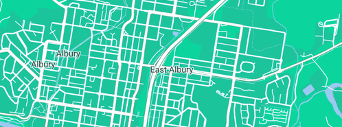 Map showing the location of Mountain H20 Pty Ltd in East Albury, NSW 2640