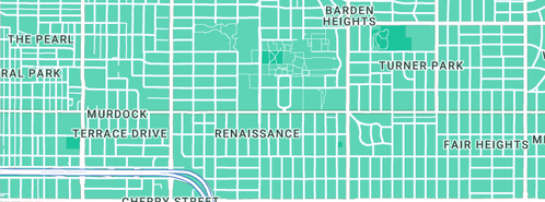 Map showing the location of John Anderson Plumbing in East Side, NT 870