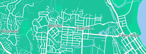 Map showing the location of Solitaire Gasfitting and Plumbing in Edge Hill, QLD 4870