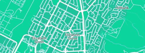 Map showing the location of JBT Plumbing And General Maintenance in Elizabeth Grove, SA 5112