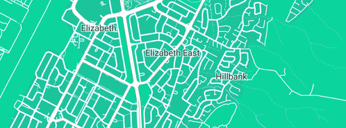 Map showing the location of Sam's Maintenance Plumbing in Elizabeth East, SA 5112