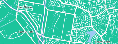 Map showing the location of Joe Salerno Plumber Drainer in Ellen Grove, QLD 4078