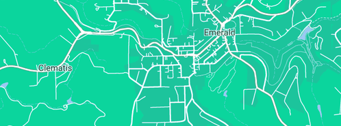 Map showing the location of Woodhouse Plumbing & Excavations in Emerald, VIC 3782