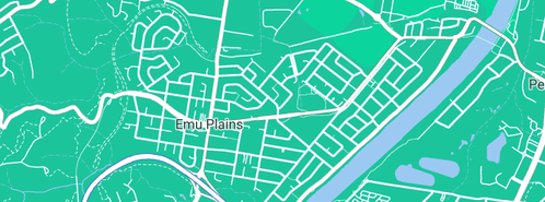 Map showing the location of Compare Plumbing Pty Ltd in Emu Plains, NSW 2750