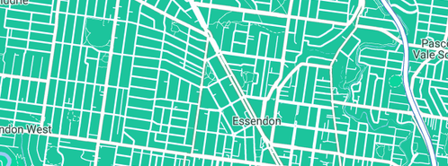 Map showing the location of Jim's Plumbing Essendon in Essendon, VIC 3040