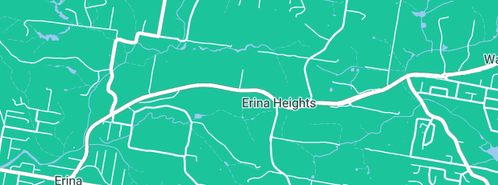 Map showing the location of Australian Maintenance Plumbing Service in Erina Heights, NSW 2260