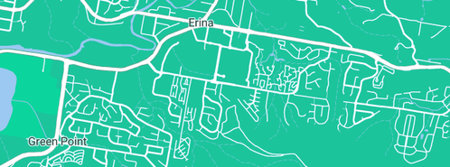 Map showing the location of Totally Drained in Erina, NSW 2250