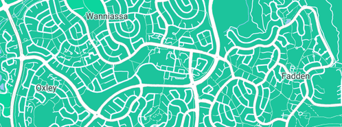 Map showing the location of Advantage Plumbing in Erindale Centre, ACT 2903