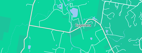 Map showing the location of Joe Cook Ag Pty Ltd in Eugenana, TAS 7310