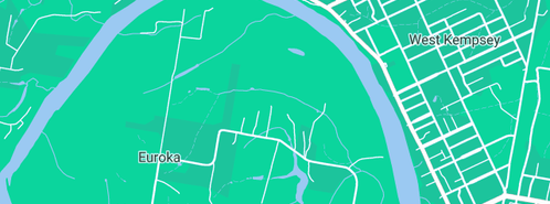 Map showing the location of Barsby's Plumbing Service in Euroka, NSW 2440