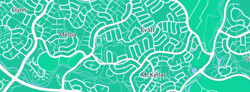 Map showing the location of David Lobb Plumbing Service in Evatt, ACT 2617