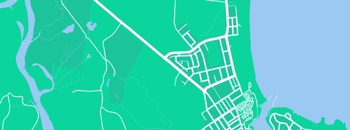 Map showing the location of Hancock Plumbing GR & GA in Evans Head, NSW 2473