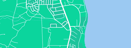 Map showing the location of Mills Plumbing & Gas in Exmouth, WA 6707