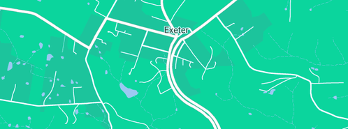 Map showing the location of Exeter Plumbing Pty Ltd in Exeter, NSW 2579