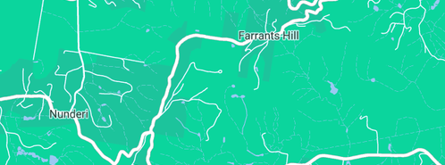 Map showing the location of Fantastic Plumbing in Farrants Hill, NSW 2484