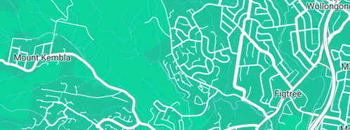 Map showing the location of Vasco Plumbing & Building Services Pty Ltd in Figtree, NSW 2525