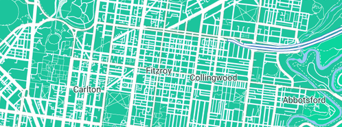 Map showing the location of Holmes Hydronics and Plumbing in Fitzroy, VIC 3065